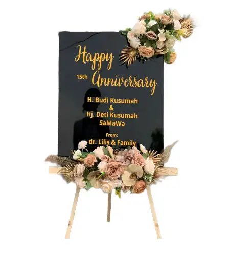 Papan Bunga Akrilik Stasiun Bogor