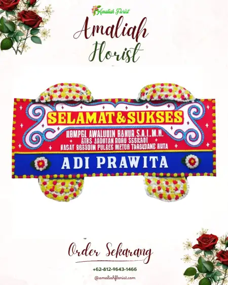 Papan Bunga Ucapan Selamat Stasiun Bogor