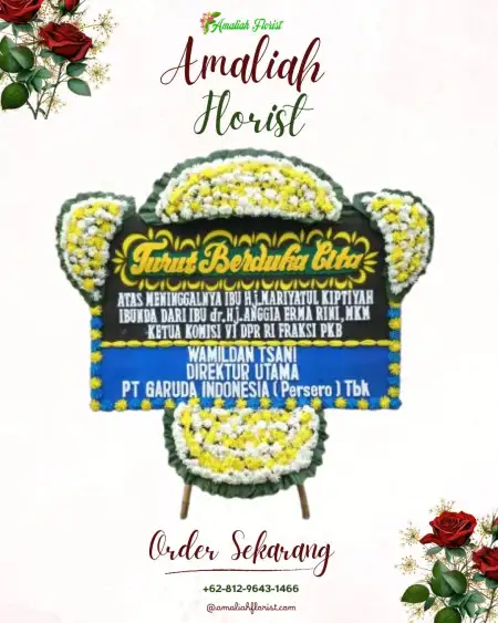 Papan Bunga Duka Stasiun Bogor